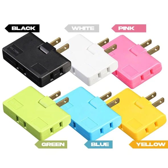 (🔥2025 Last Day Promotion  - 49% off)2024-180 Degrees Rotatable Socket Converter