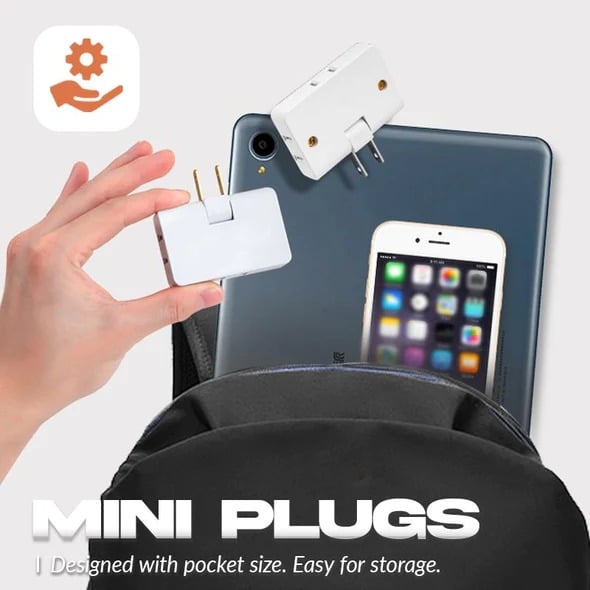 (🔥2025 Last Day Promotion  - 49% off)2024-180 Degrees Rotatable Socket Converter