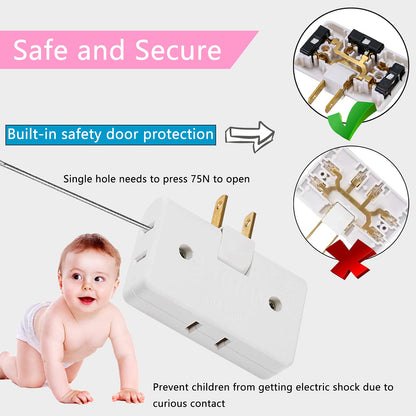 (🔥2025 Last Day Promotion  - 49% off)2024-180 Degrees Rotatable Socket Converter